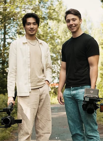 Aaron and Victor